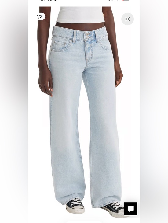 Levi's Denim - Levi's Superlow Loose Jeans - Light Wash
